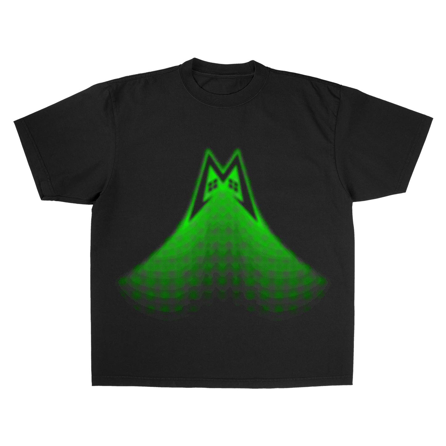 M Green Light Black Tee (PRE ORDER)